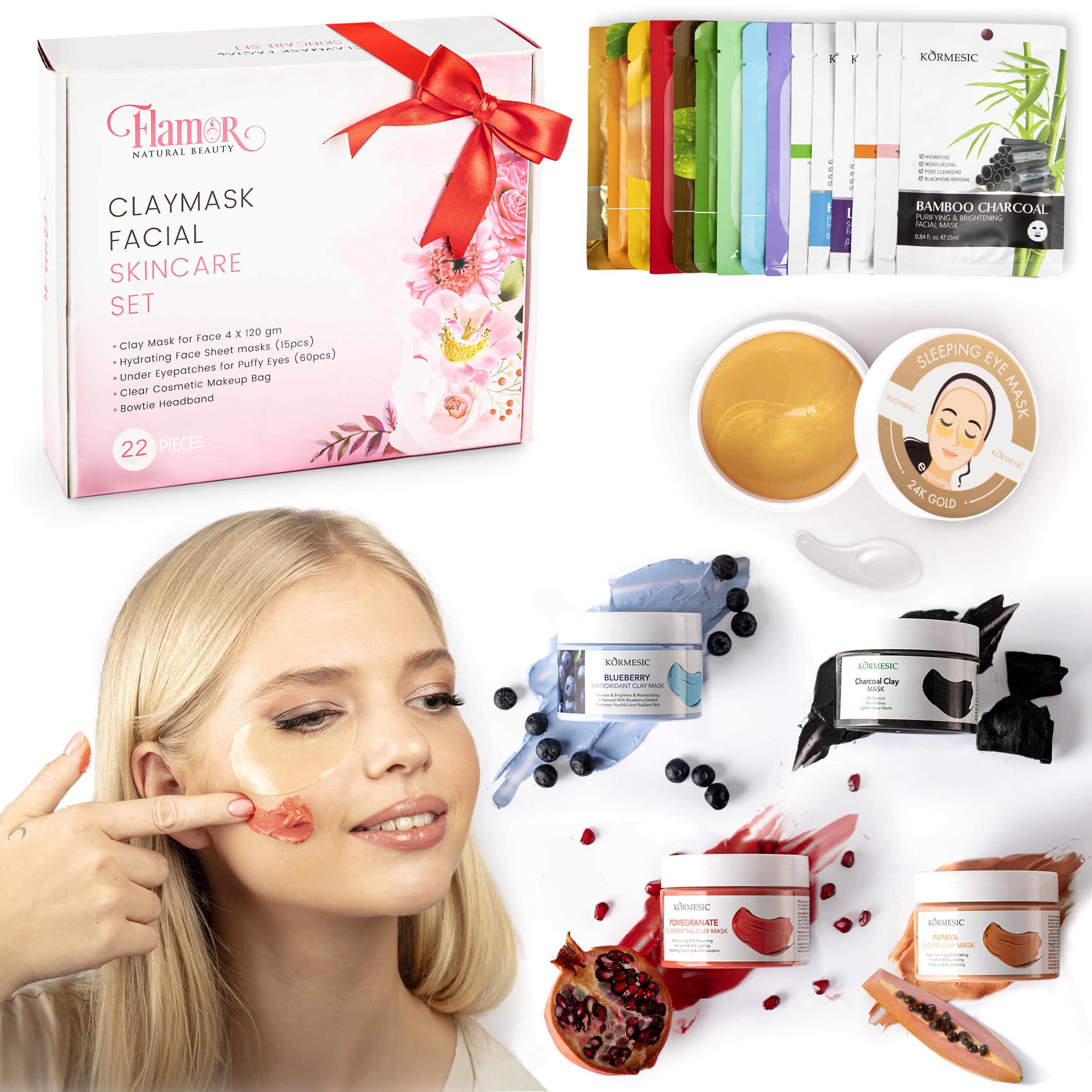 Facial Mask Skincare Set| 22PCS